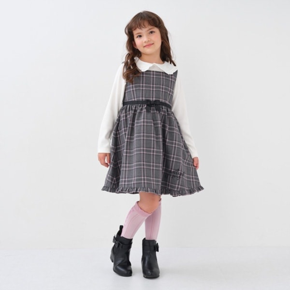 Mezzo Piano signature pleated dress size 110cm age 4-5